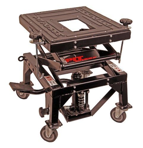Motorcycle ATV Scissor Floor Jack Lift Table Stand with Caster Wheels V7760