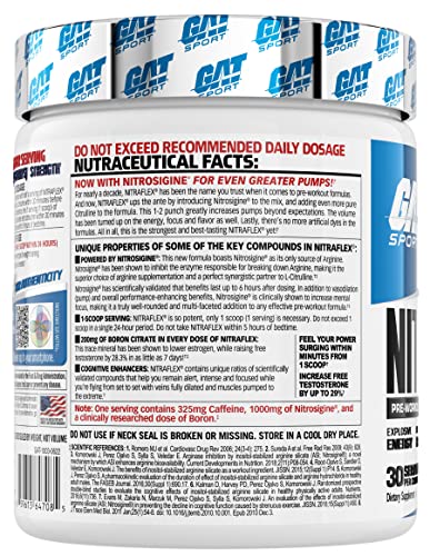 Blue Raspberry Pre-Workout Powder, 30 Servings P23392