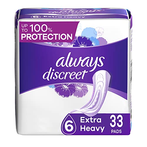 Adult Extra Heavy Long Incontinence Pads, 45 Count x 2 Packs (90 Count total) Y696462