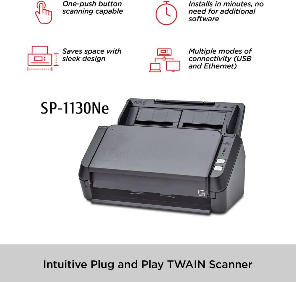 Color Duplex Document Scanner with Automatic Document Feeder O212238