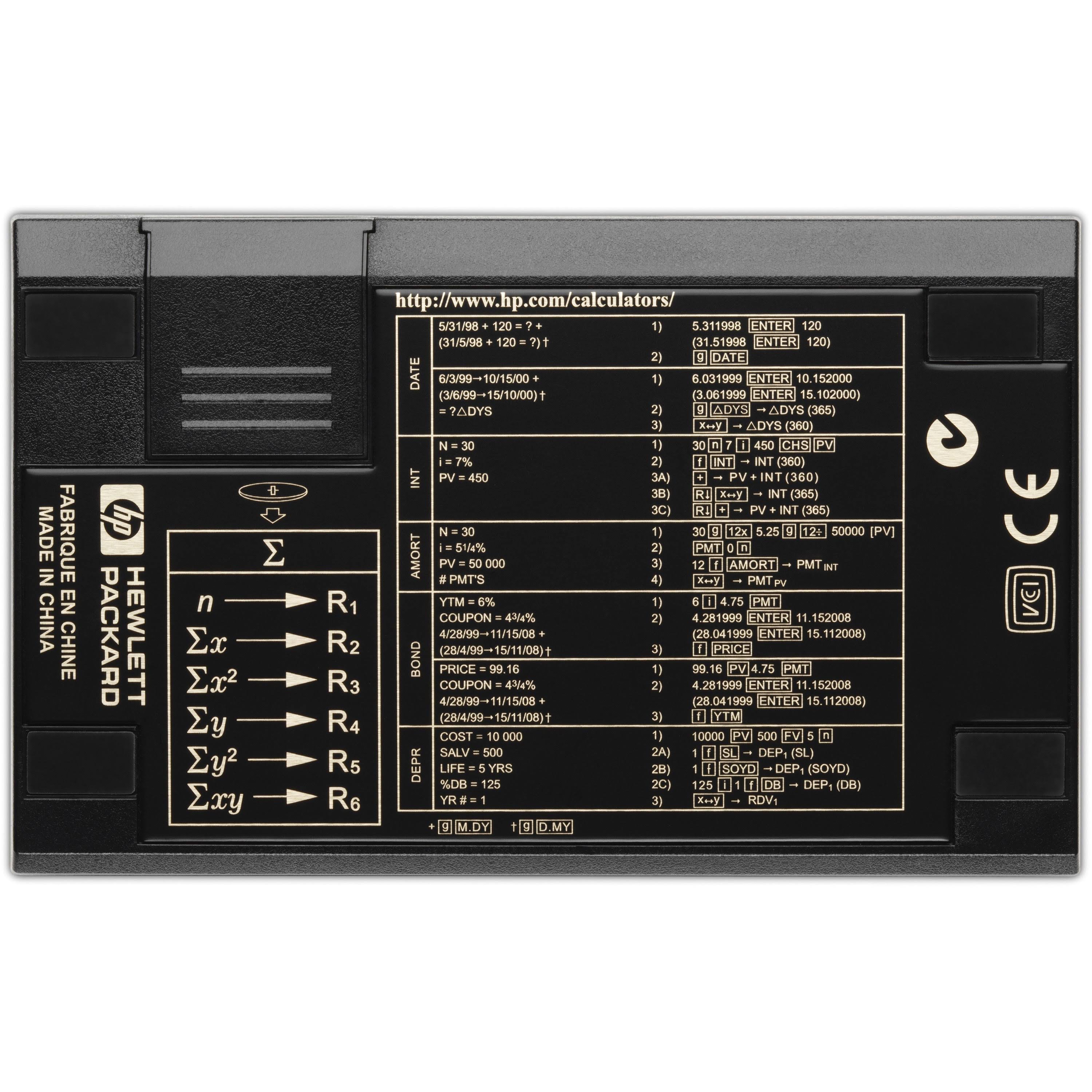 Financial Calculator B278156