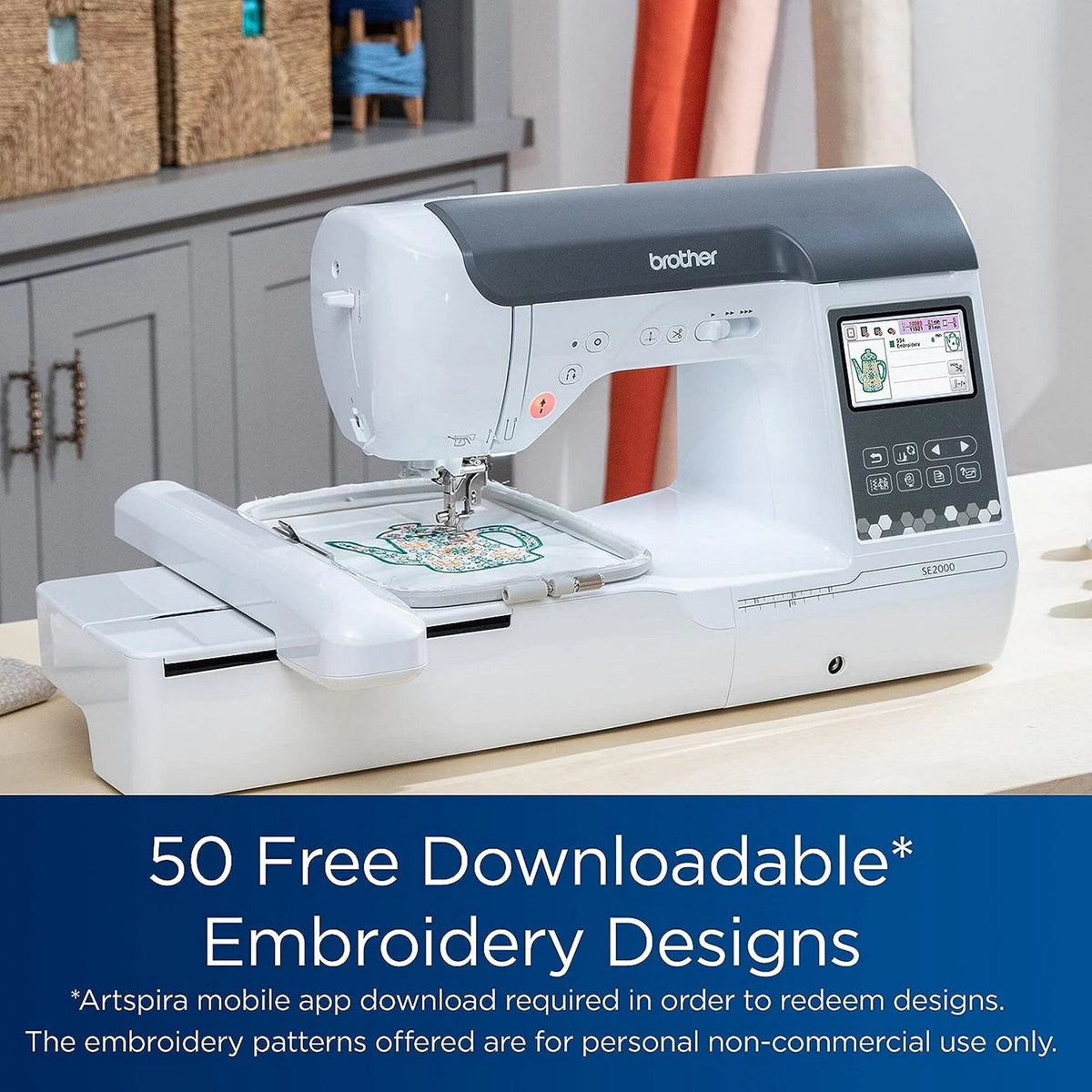 Embroidery & Sewing Machine T7962
