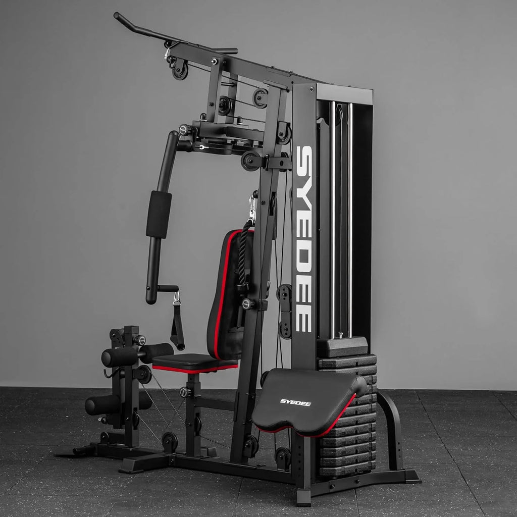 Home Gym Station with 150LBS Weight Stack U7327