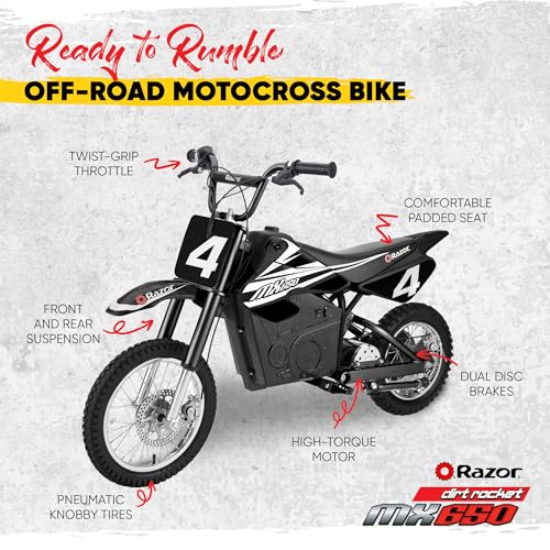 36V Electric Motocross Bike with Front & Rear Suspension E334528