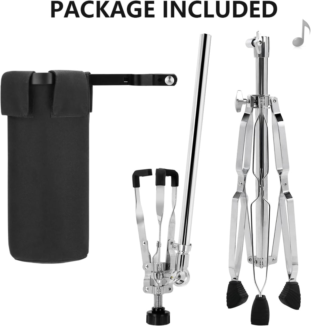 Adjustable Snare Drum Stand for 10-14 Inch Drum Pad, Height 26"-41" R308