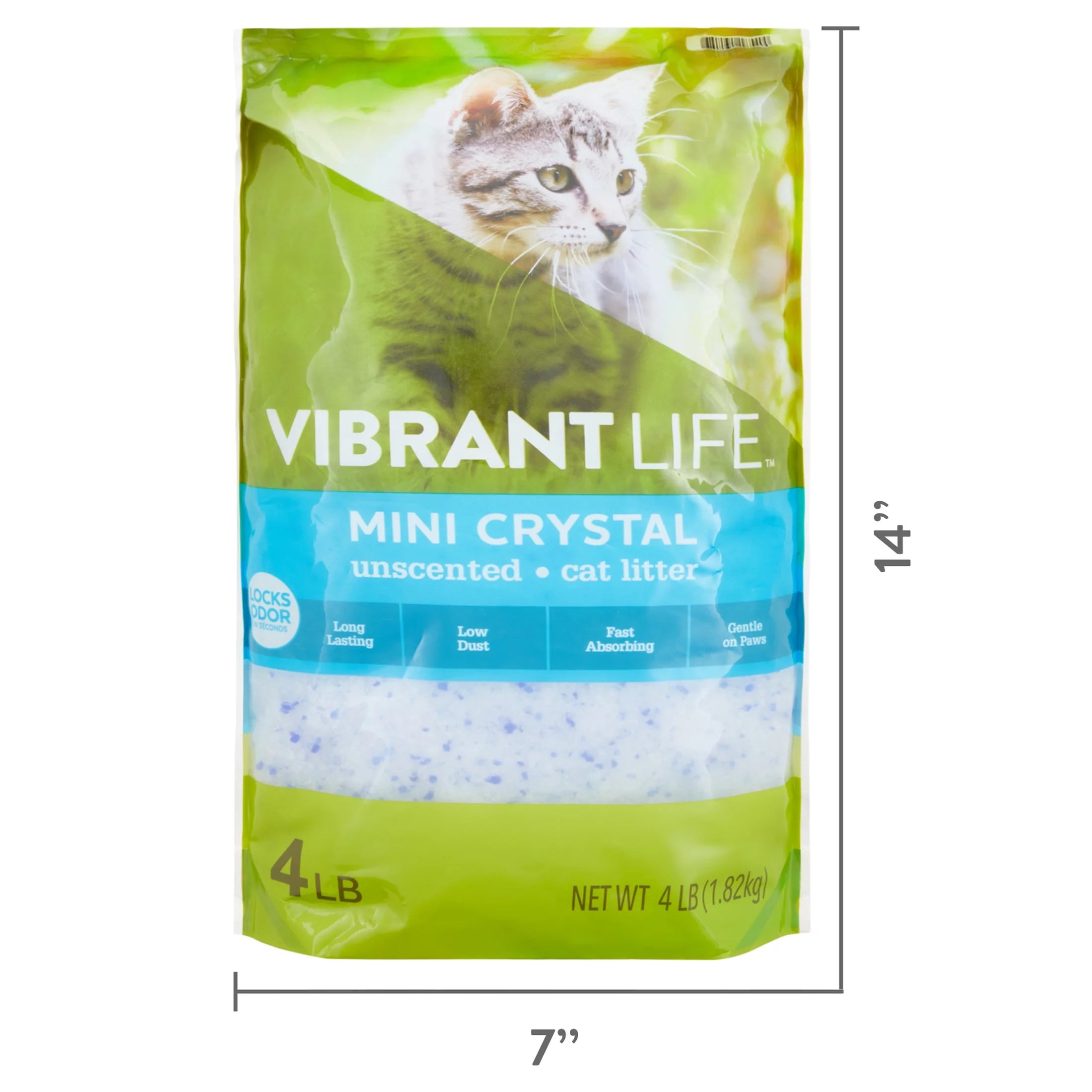Mini Crystal Unscented Cat Litter, 4 lb A405871