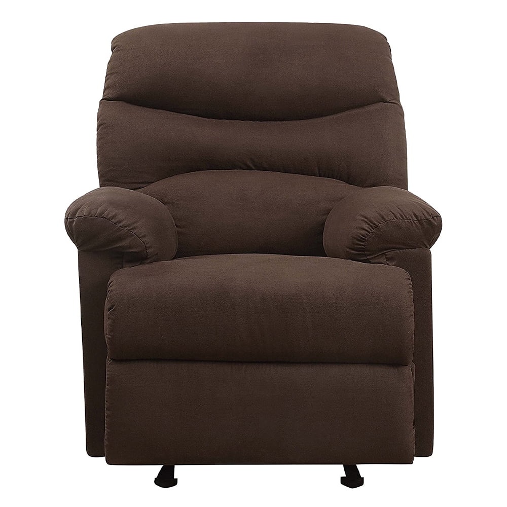 Chocolate Microfiber Recliner W3368