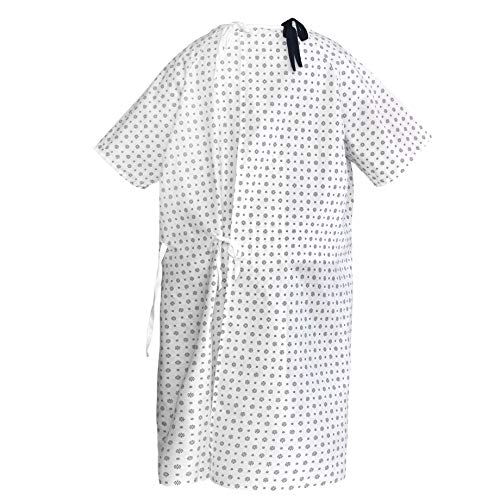 Unisex Patient Gown with Back Ties E462672