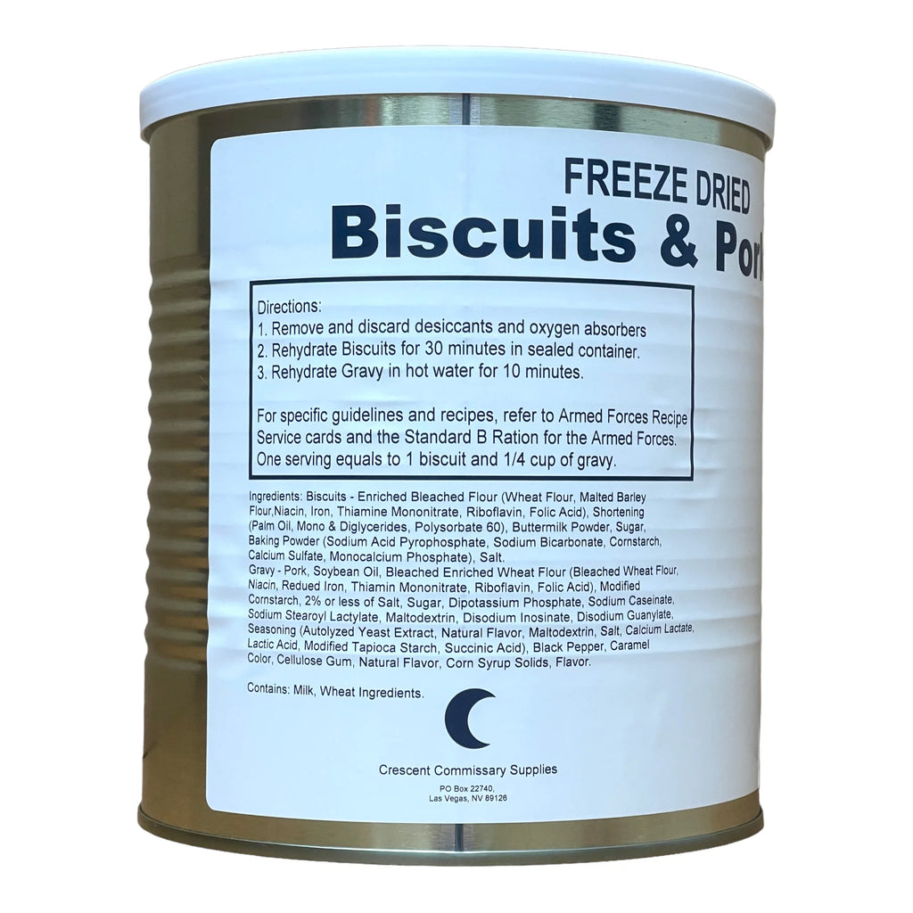 Freeze Dried Food Storage Kit, 6 Cans X1133