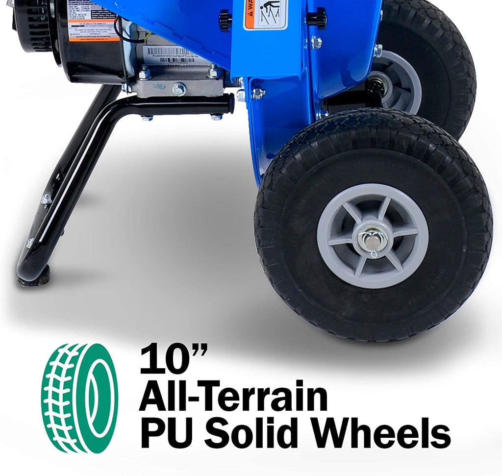 7HP 212CC Gas Wood Chipper Shredder Mulcher B521818