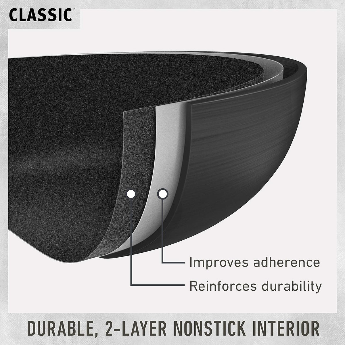 12-Inch Grey Nonstick All Purpose Pan with Cover K802