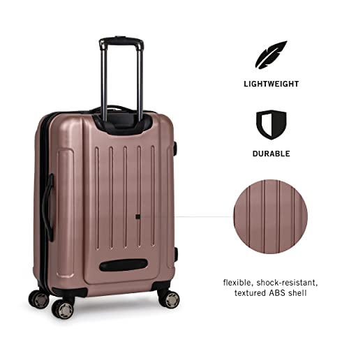 Seafoam 20-Inch Carry On Hardside Suitcase D4239