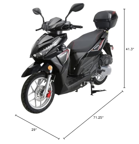 Black 150cc Scooter H899679