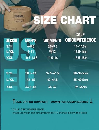 20-30 mmHg Graduated Compression Knee High Socks Q544401