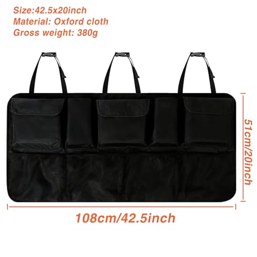 Car Backseat Trunk Organizer with Adjustable Straps R33610
