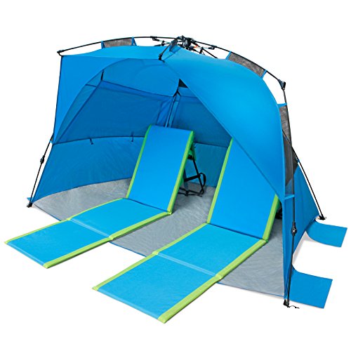 SPF 50+ Pop Up Beach Tent for 4+ People W882762