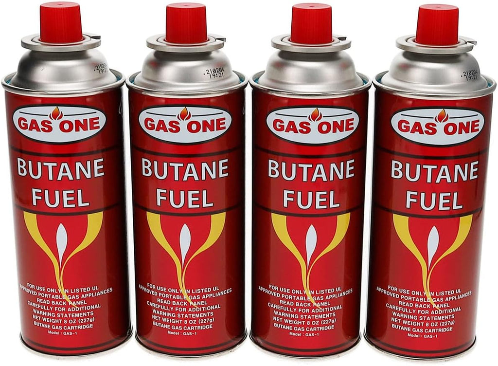 4 Pack Butane Fuel Canister B8988