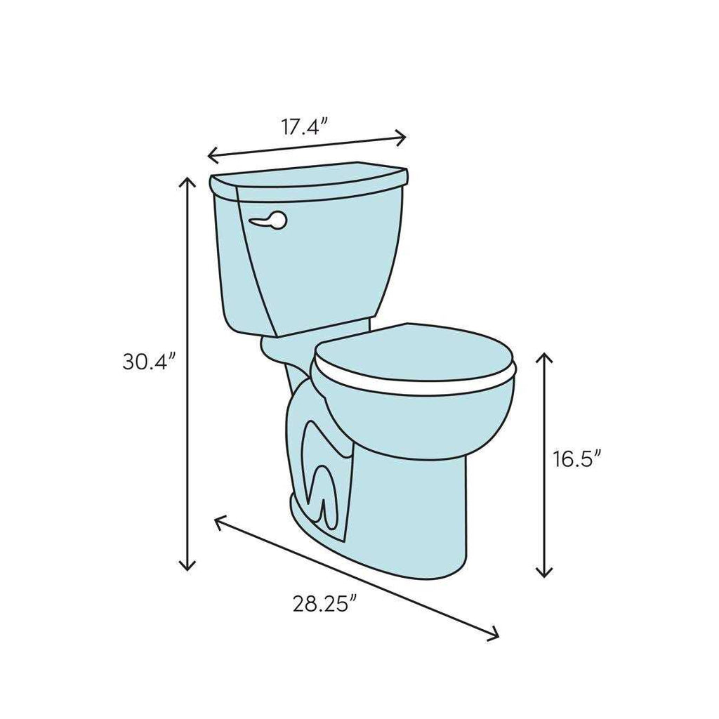 Round Two-Piece Toilet U1907
