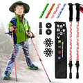 Adjustable Telescopic Kids Hiking Poles with Carrier Bag G51348