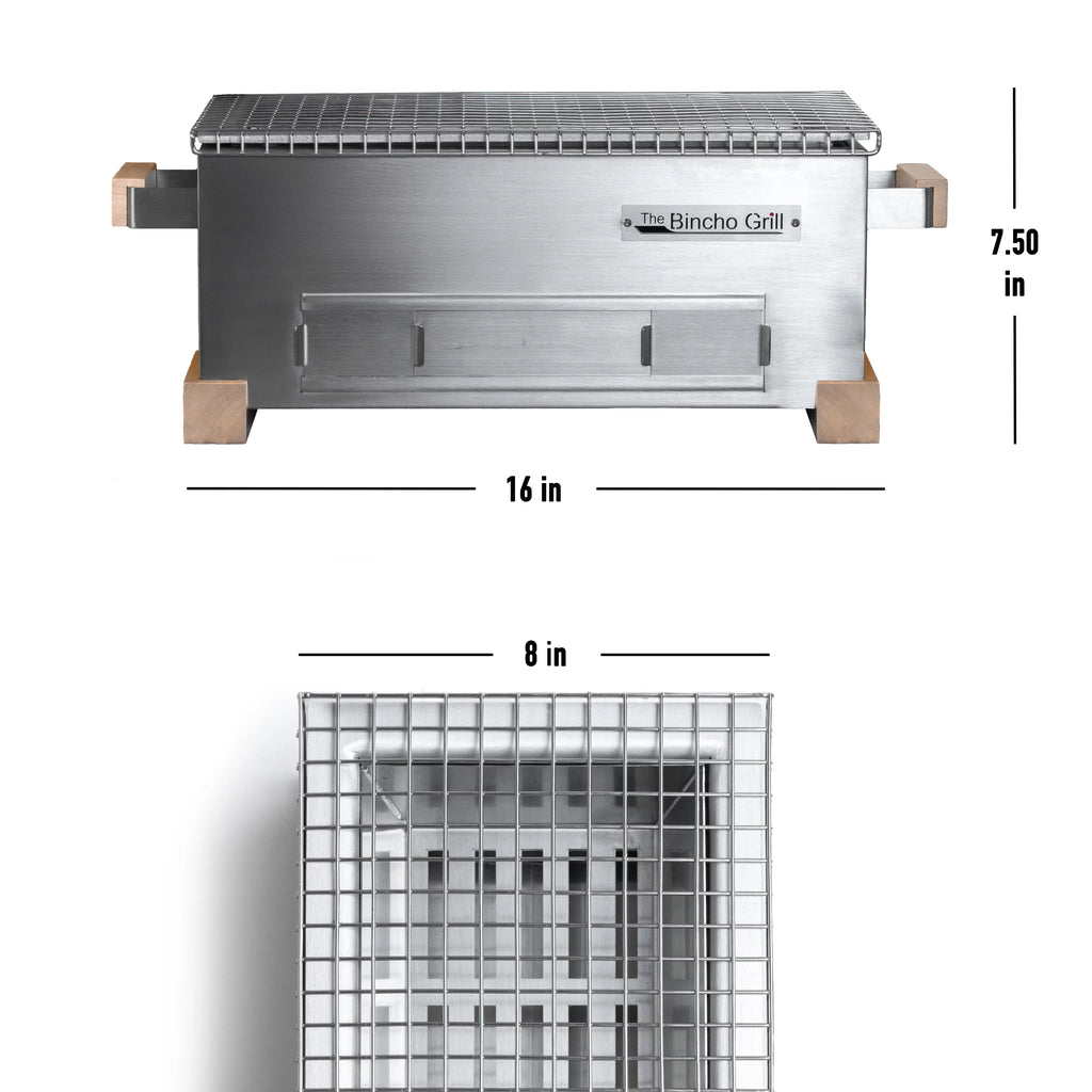 16" Yakitori Tabletop Charcoal Grill Q52462