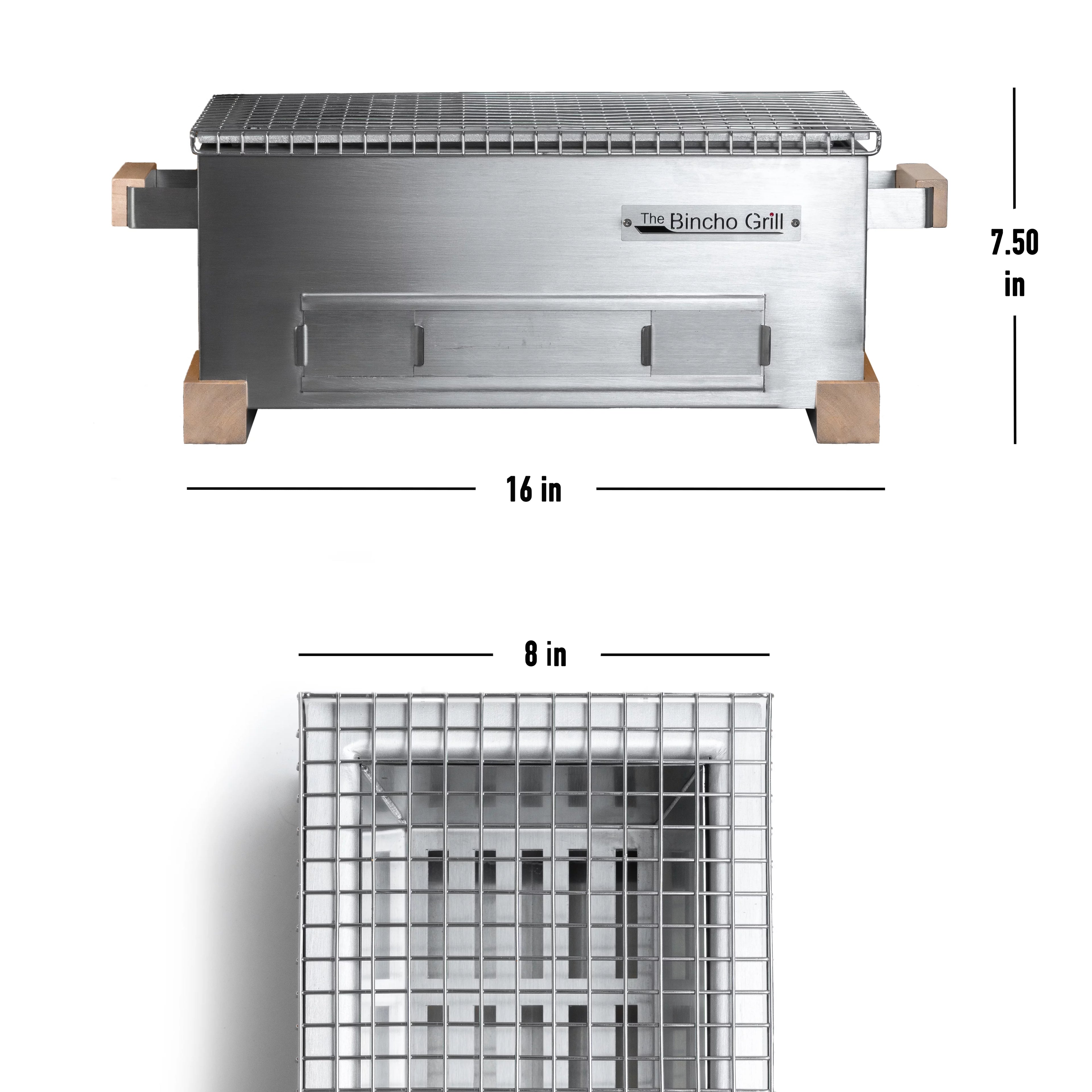 16" Yakitori Tabletop Charcoal Grill Q52462