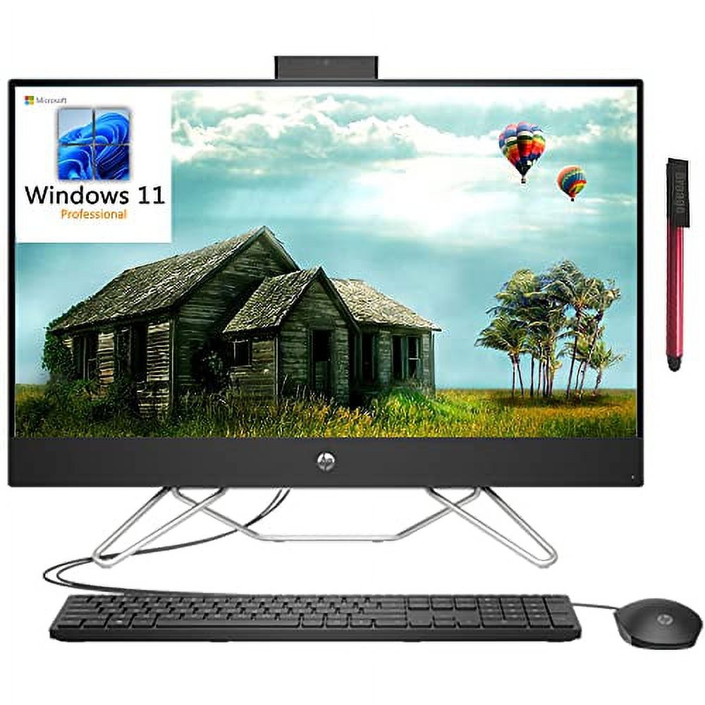 27" FHD AMD Ryzen 5 5500U 16GB DDR4 RAM 256GB PCIe SSD + 1TB HDD Windows 11 Pro All-in-One Computer C719363