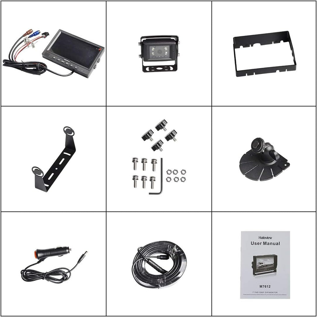 7 Digital Monitor Backup Camera System J797349