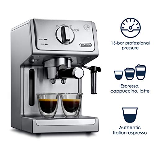 Silver Espresso Cappuccino Machine H740491