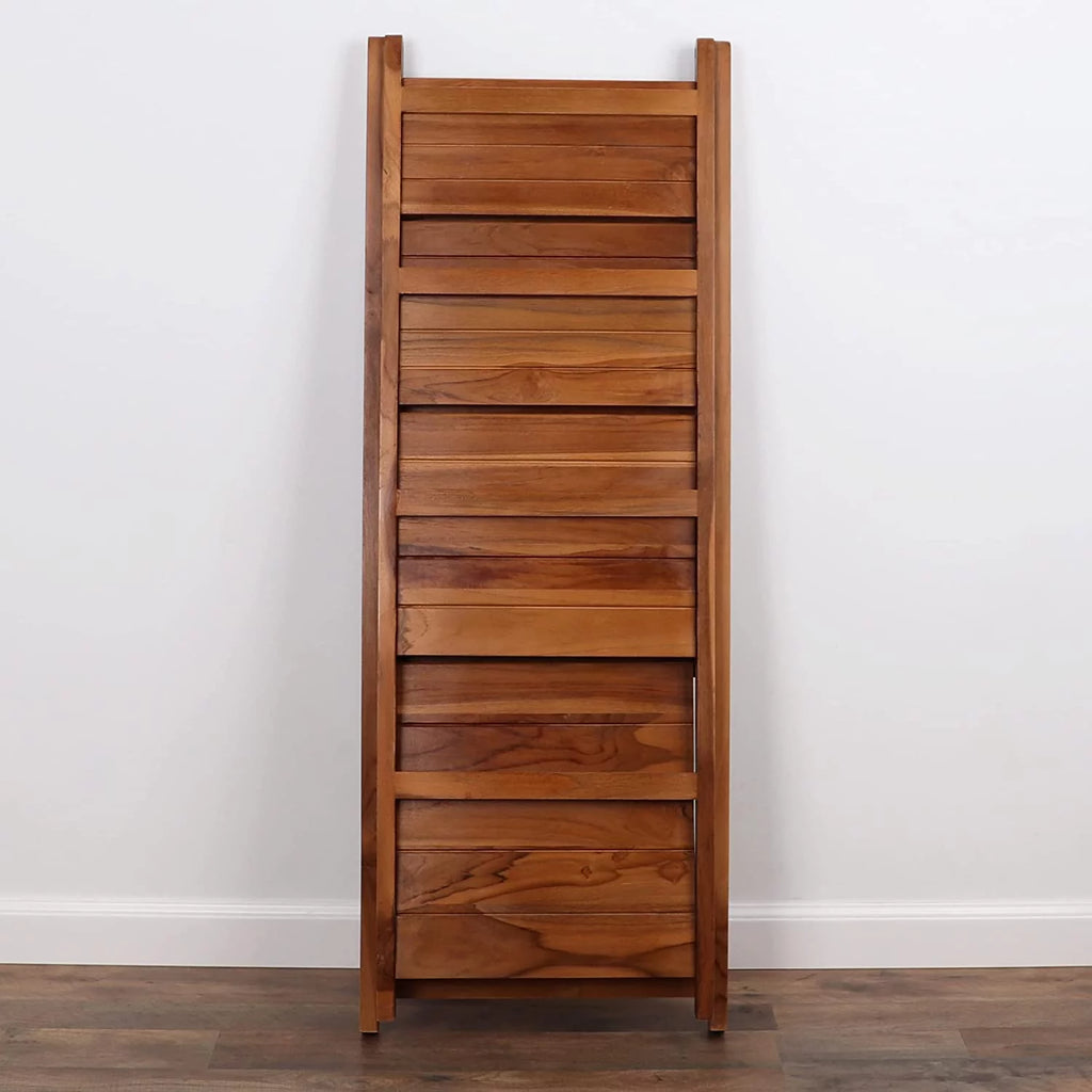 Teak Ladder Bookshelf K872