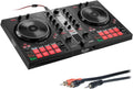 2-Deck USB DJ Controller with Audio Cable X90969