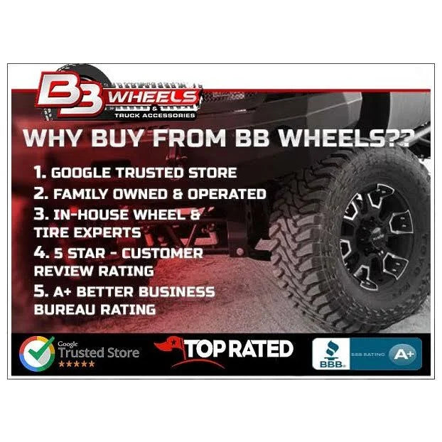 Chrome 17x8 6x139.70 Wheel C8354