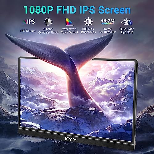 15.6'' FHD 1080P USB C HDMI IPS Portable Monitor I9149