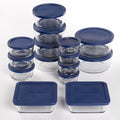 30 Piece Glass Food Storage Containers with Lids B422
