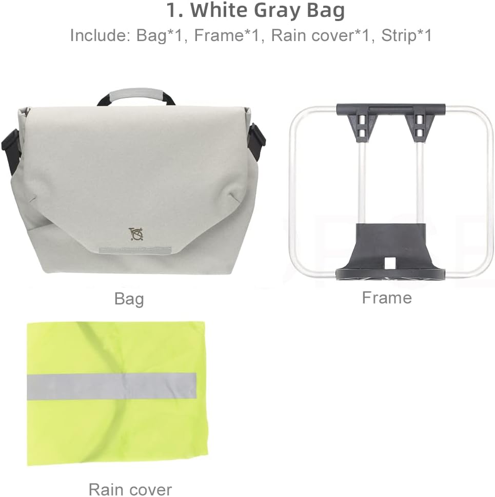 10.5L Water Resistant Laptop Shoulder Bag with Rain cover J6971