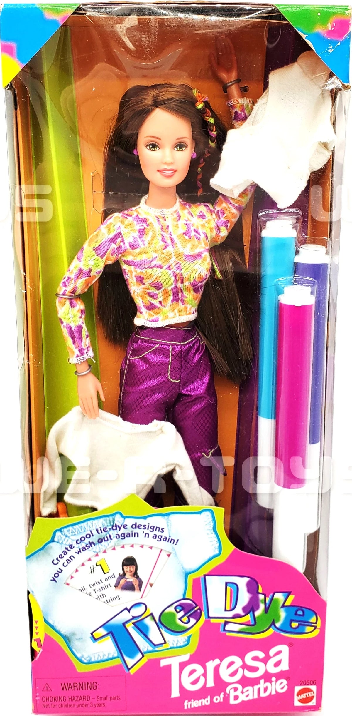 Tie Dye Barbie Doll Z373720