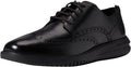 Black Leather Wingtip Oxford F867
