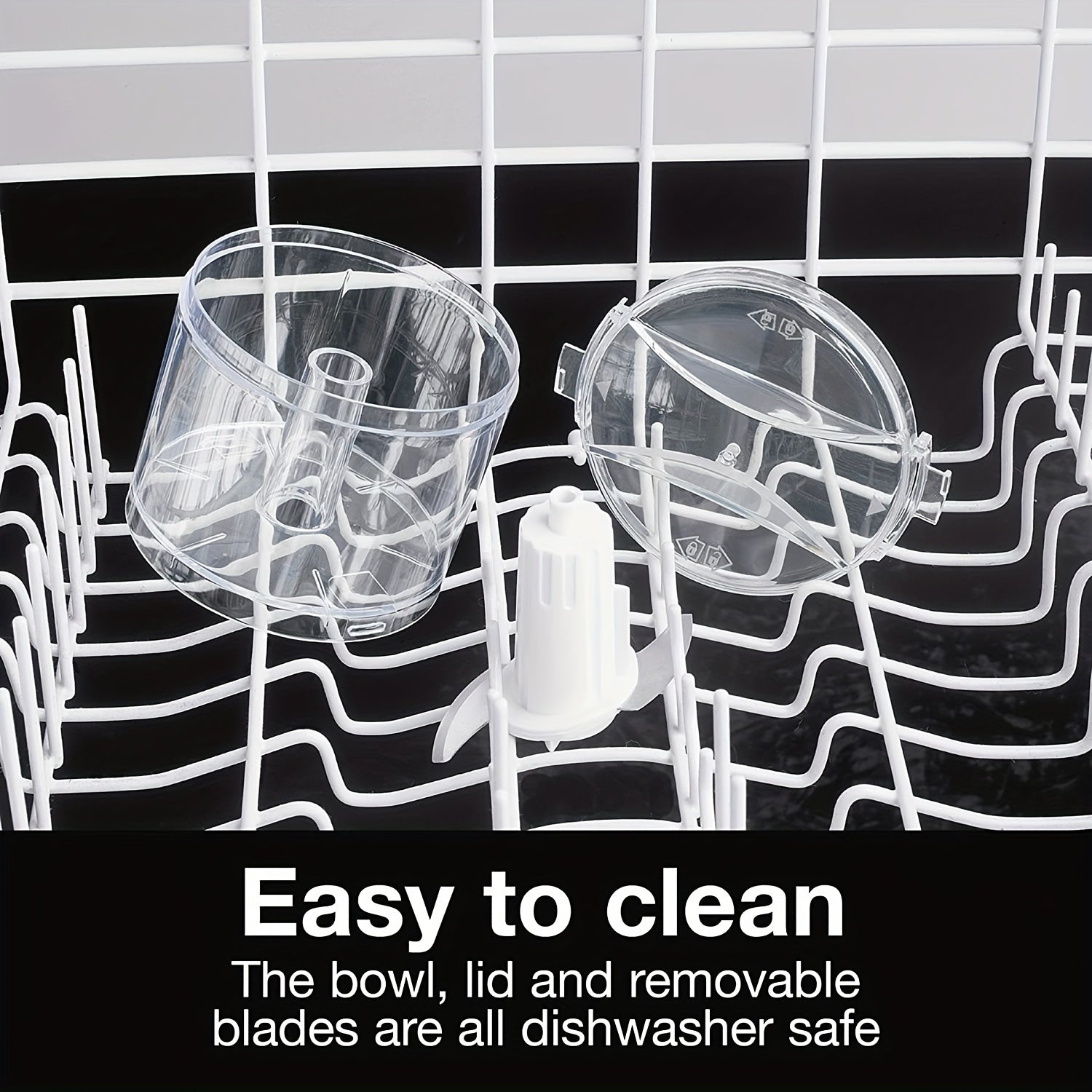 2 Cups Electric Vegetable Chopper & Mini Food Processor N260513