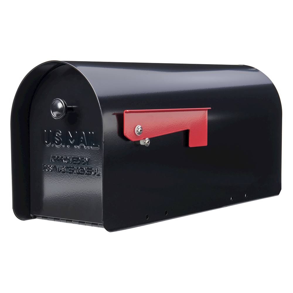 Black Tuff Body Mailbox X945