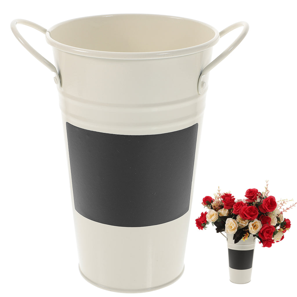 Tin Bucket Flower Pot Succulent Container V92130