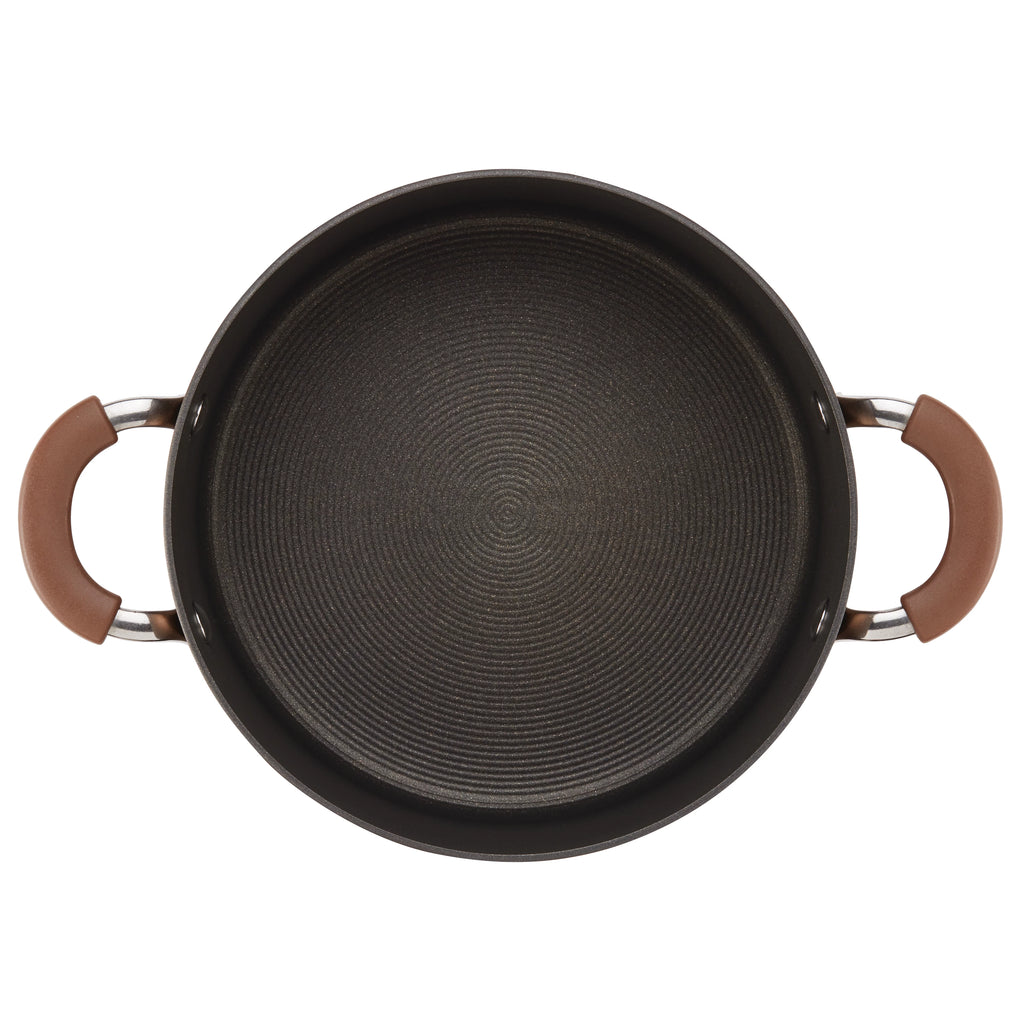 4.5 Quart Hard-Anodized Non Stick Covered Dutch Oven J520604