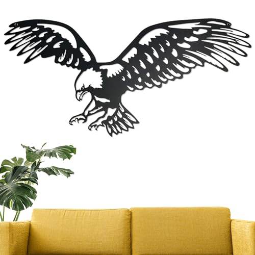 Black Metal Wall Art 30 Inch B8828