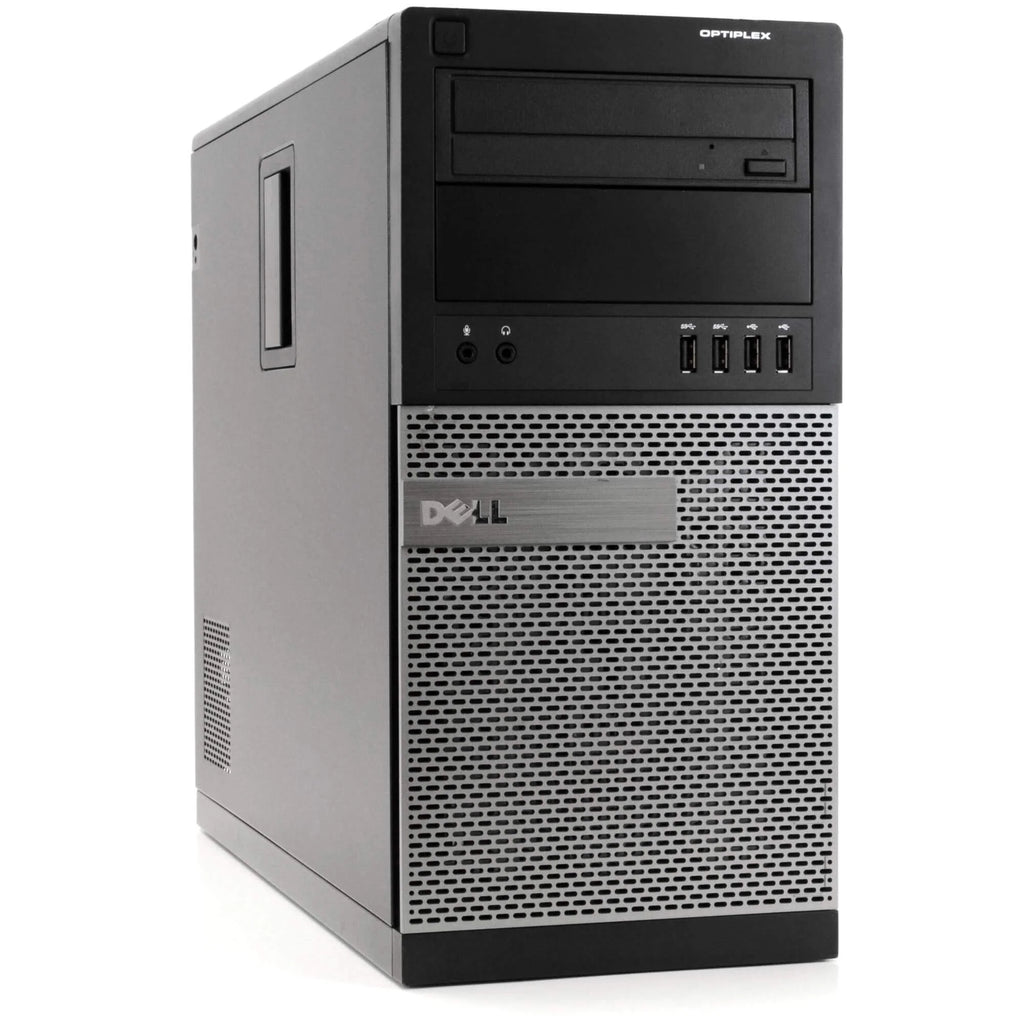 Restored Intel Core i5 16GB Ram 128GB SSD + 2TB HDD Desktop Tower PC H82957