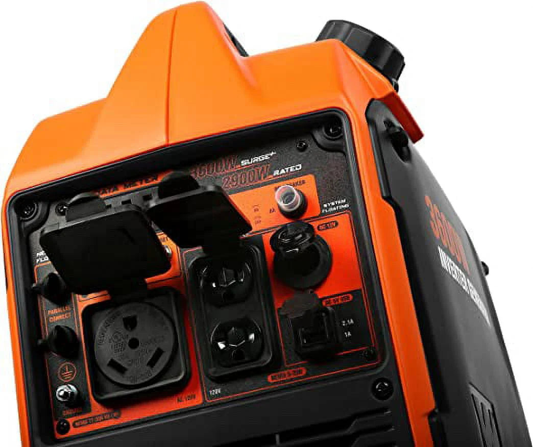 3600-Watt Portable Inverter Generator with Fuel Shut Off P59445