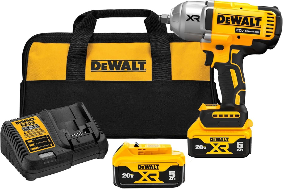 20V MAX 1/2 in. High Torque Impact Wrench with Hog Ring Anvil Kit U838300
