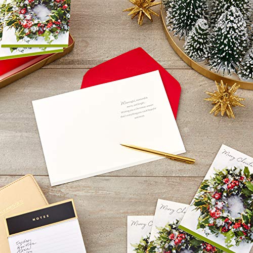 40 Cards and Envelopes Boxed Christmas Cards W1418