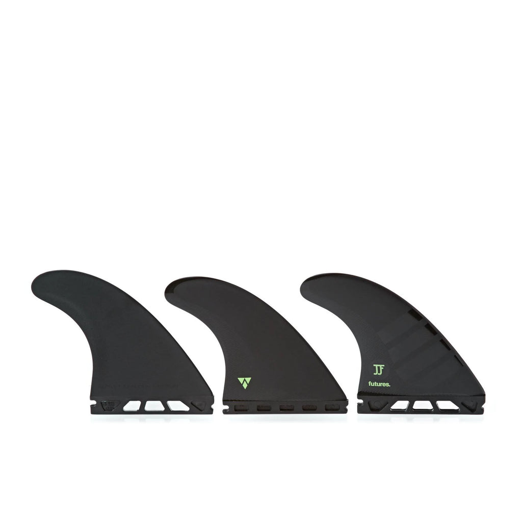 Carbon/Green Medium Thruster Fin Set I20480