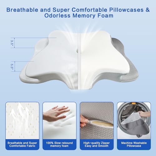 Adjustable Memory Foam Cervical Pillow U203393