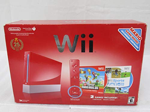 Red Wii Hardware Bundle J55562