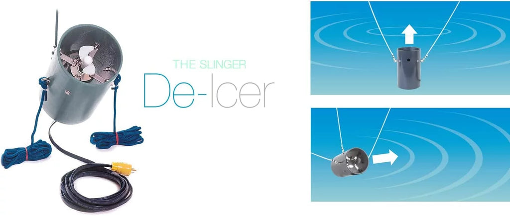 25 ft. 115V Aerator Slinger De-Icer E326