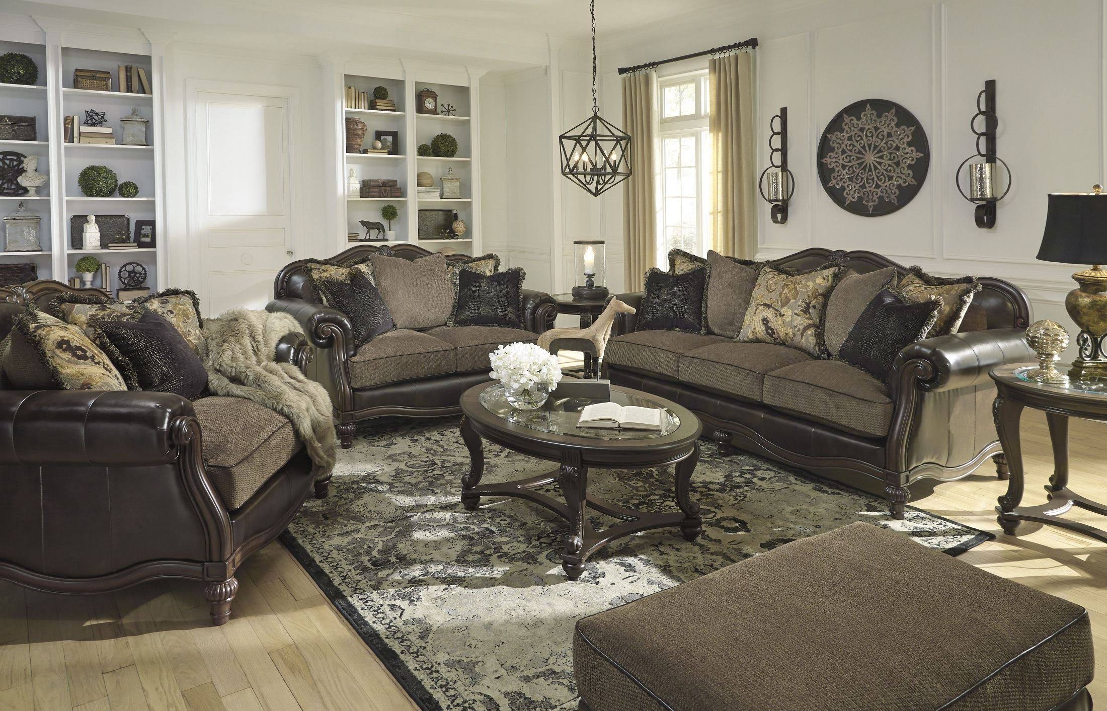 Dark Brown Accent Cabinet S891459